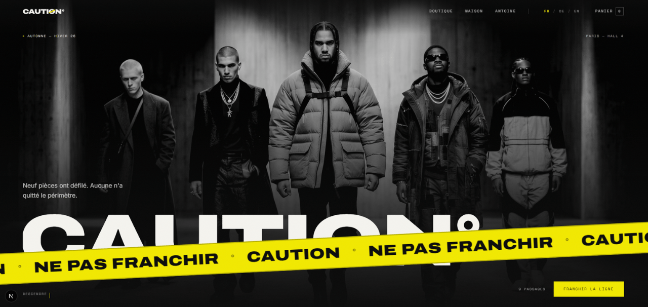 CAUTION°