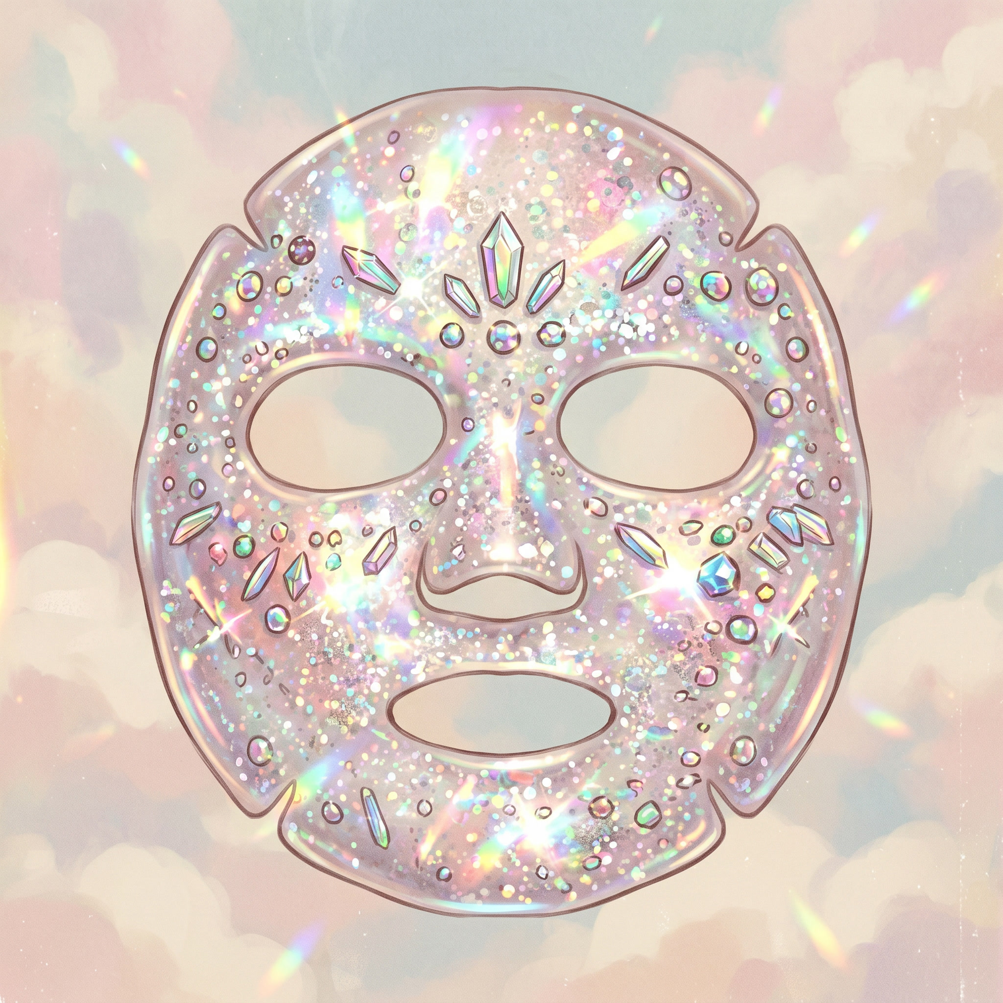 Crystal Veil Glow Mask